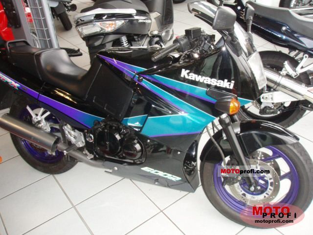 format Egenskab Vil Kawasaki GPX 600 R 1999 Specs and Photos