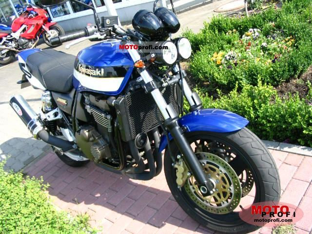 0864 Motorbike Moto Pin Pin Kawasaki ZRX 1200 S/ZRX1200S Model 2002 Art 