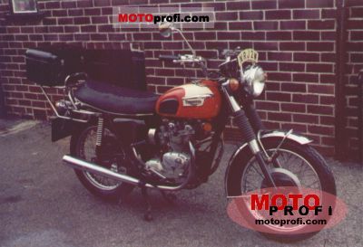 Triumph T 100 R Daytona 1973 photo