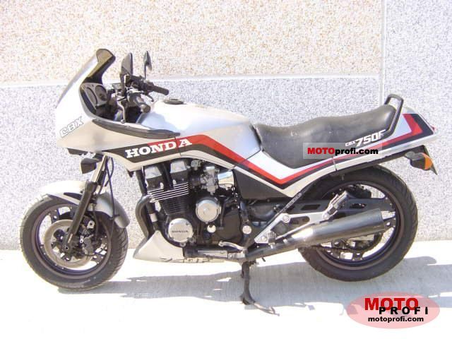 1984 Honda CBX 750-F (747cc) Japan Bike Motorcycle Photo Spec Sheet Info  Card