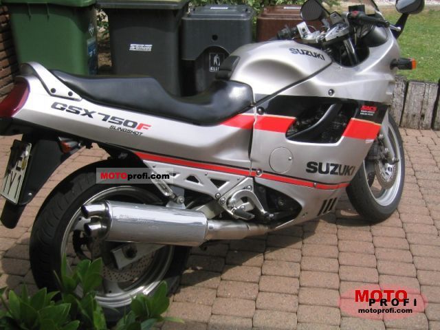 Suzuki Gsx 750 F 1989 Specs And Photos