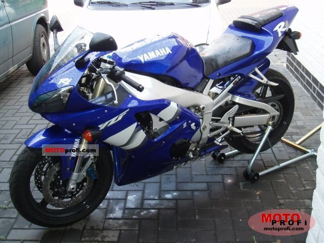 galope Talla tanque Yamaha YZF-R1 2001 Specs and Photos