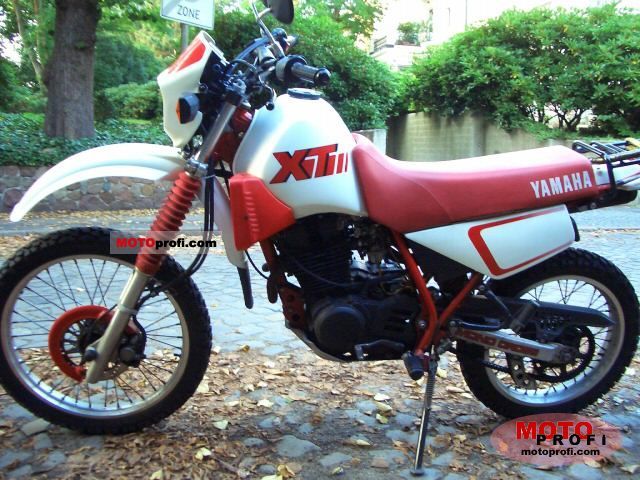 1991 Yamaha Xt 350 Specifications And Pictures