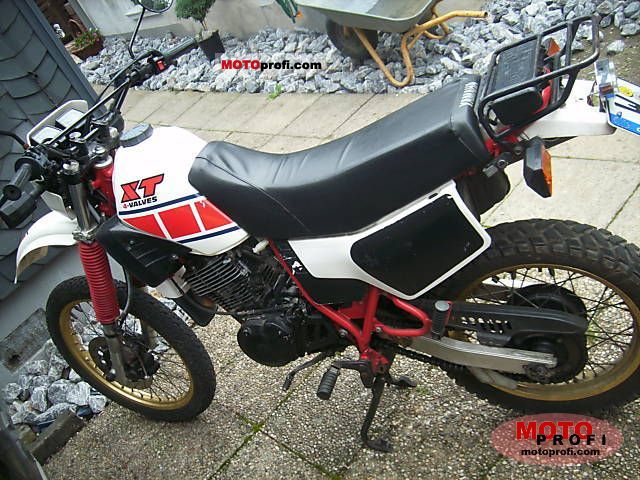 Yamaha Xt 600 1984 Specs And Photos