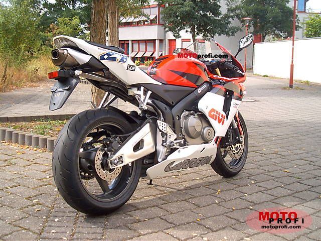 Honda Cbr 600 Rr 2006 Specs And Photos