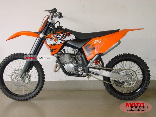 KTM 125 EXC 2007 Category: Enduro (124ccm)