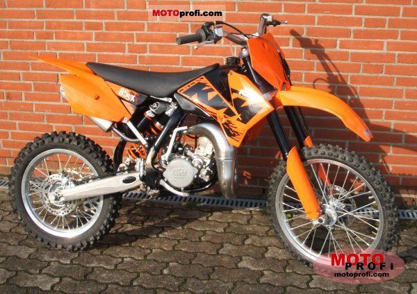 KTM 85 SX 19/16 2007 photo
