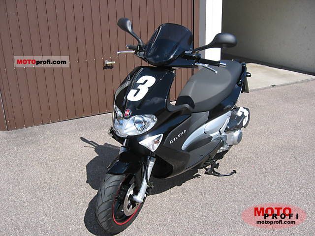 Gilera 125 Poster. Gilera Runner VXR 200 2008